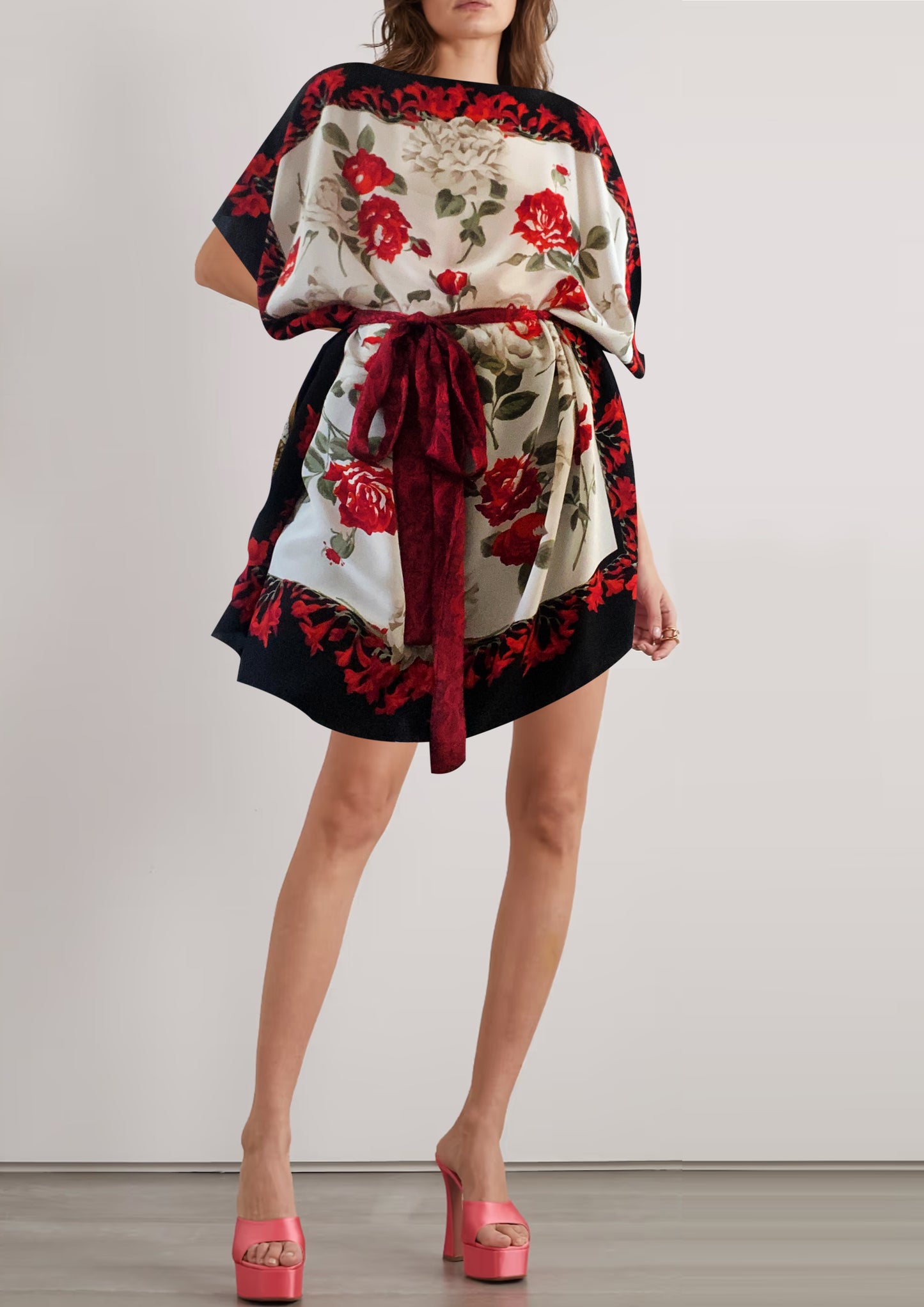 Lina Reversable Silk Dress